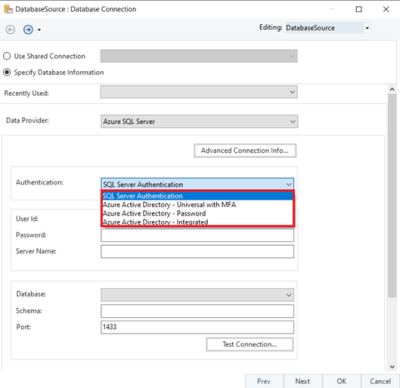 Three ways to connect to Azure SQL Database - Astera